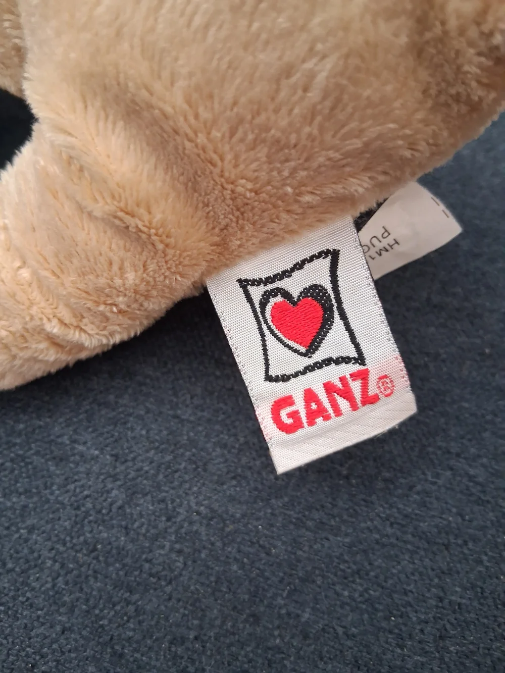 Webkinz Pug Plush HM105 Ganz Sealed Tag Unused Code Stuffed Animal Dog Puppy